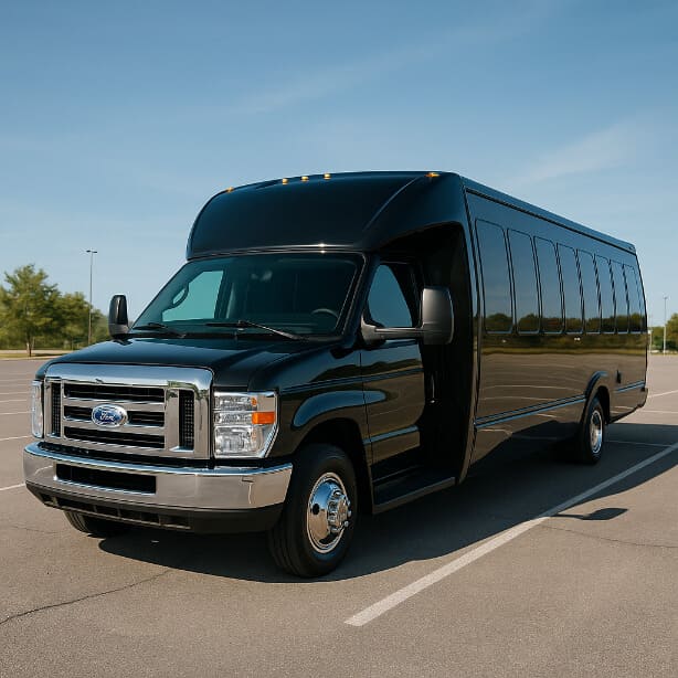 Charter Bus Rental Eugene 18 Passenger Minibus