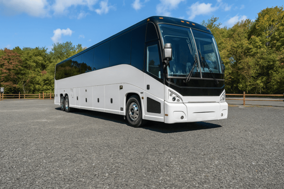 Charter Bus Rental Eugene 56 Passenger Charter Bus